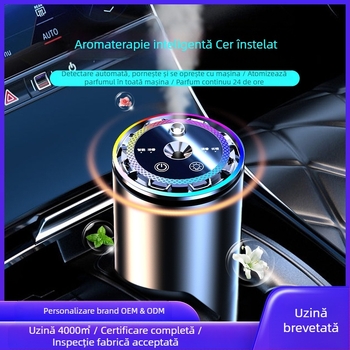 Parfum auto exploziv TikTok, parfum avansat, decor auto, parfum luminos de lux cu stele, parfum auto de top