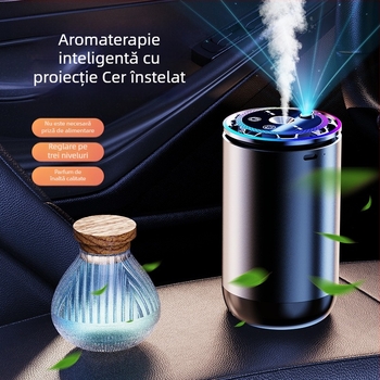 Parfum auto exploziv TikTok, parfum avansat, decor auto, parfum luminos de lux cu stele, parfum auto de top