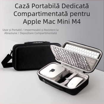 Potrivit pentru Apple Apple Mac Mini M4 geantă de depozitare tastatură și mouse placă de control integrată geantă specială