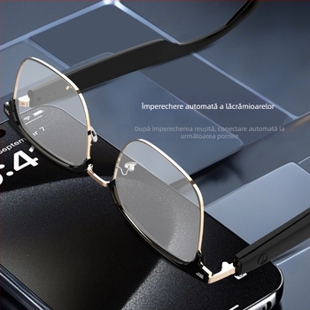 Ochelari audio inteligenți transfrontalieri noi GS13, ochelari Bluetooth cu schimbare de culoare, ochelari de navigare pentru apeluri muzicale anti-ultraviolete
