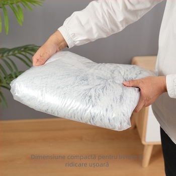 Tunel dreptunghiular pentru pisici Amazon Pat pliabil pentru pisici Pat semi-închis pentru toamnă și iarnă, cald, din pluș