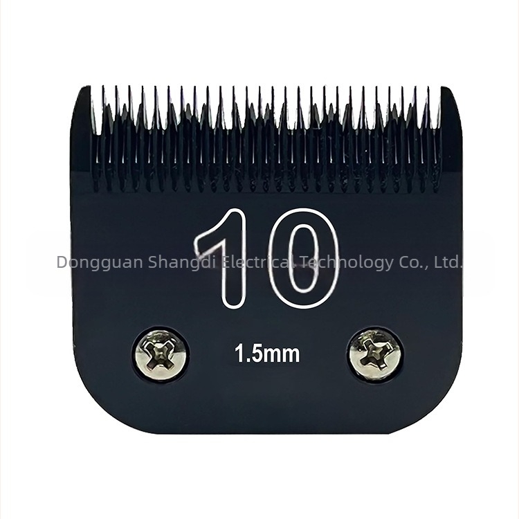 Foarfece profesionale pentru animale de companie, cu lamă A5, 10 buc., 1,5 mm, dimensiune universală internațională, înlocuibile, cu cap de foarfecă pentru animale