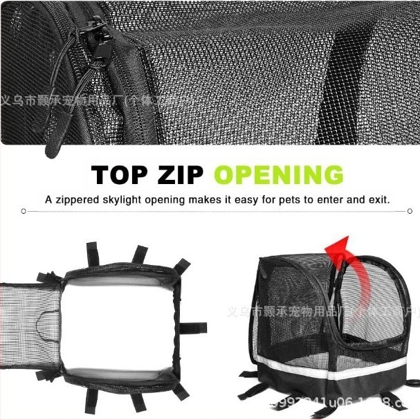 Coș de bicicletă, Cușcă pentru pisici, Cușcă pentru câini, Coș pentru animale de companie, Coș de bicicletă, Geantă pentru bicicletă, Geantă respirabilă pentru mașină pentru pisici