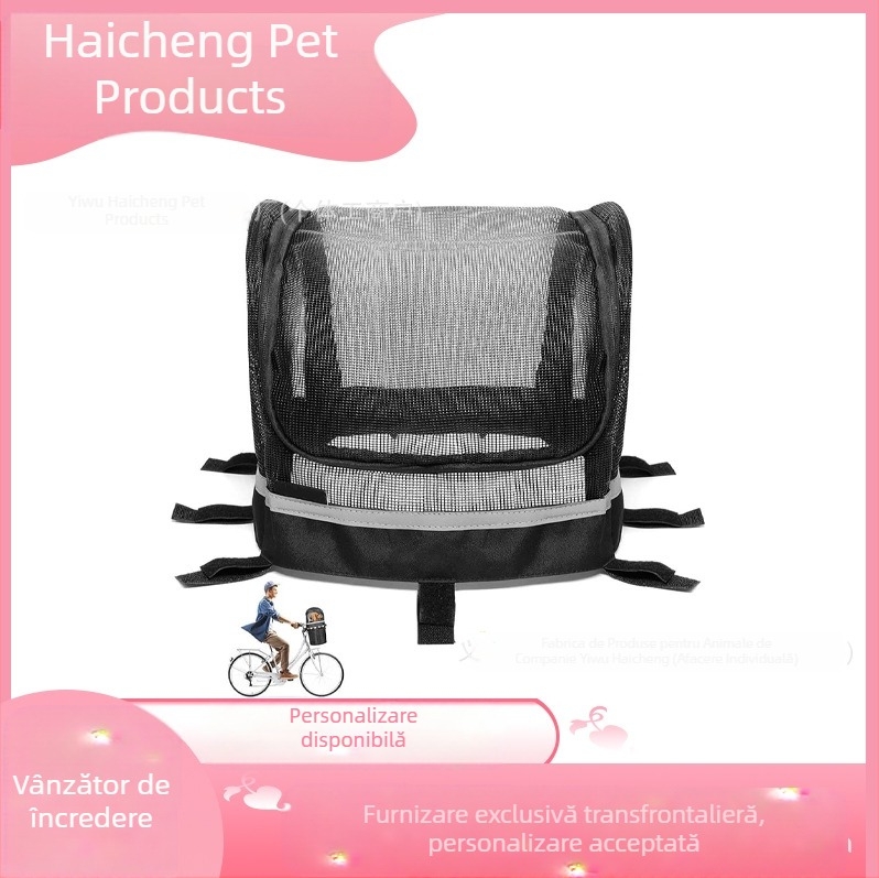 Coș de bicicletă, Cușcă pentru pisici, Cușcă pentru câini, Coș pentru animale de companie, Coș de bicicletă, Geantă pentru bicicletă, Geantă respirabilă pentru mașină pentru pisici