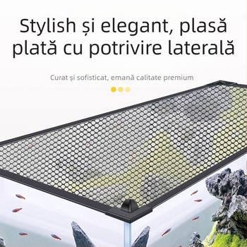 Plasă anti-săritură magnetică pentru acvariu, acoperire pentru acvariu, plasă anti-săritură pentru acvariu, plasă anti-evadare pentru stream tank Rex Dragon