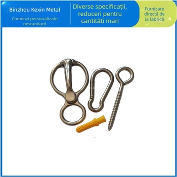 Cai și consumabile ecvestre Cataramă cu frânghie pentru cameră de cai Șurub din oțel inoxidabil Cataramă pentru cai Cataramă pentru baie de cai Cataramă cu frânghie de siguranță