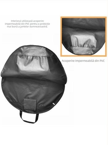 Producător Geantă pentru roată de bicicletă, Geantă pentru roată, Geantă pentru roată de bicicletă, Geantă pentru roată, Geantă pentru cosmetice pentru anvelope, Geantă pentru roată dublă