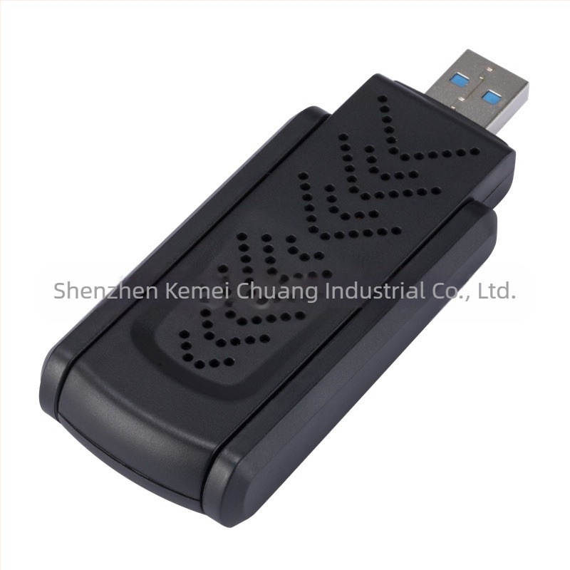 Placă de rețea wireless de 1300m Gigabit cu dublă frecvență 5G, fără driver, pentru computer, cu receptor USB WiFi, transmițător, placă de rețea USB