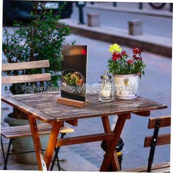 Suport magnetic puternic A4 pentru masă, în formă de L, pentru restaurant, suport pentru carduri, suport pentru masă, față-verso