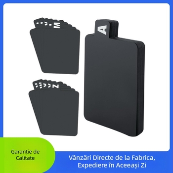 Separator de litere PpA-Z en-gros, separator de stocare a înregistrărilor negre, clasificare a fișelor index, în stoc, explozii transfrontaliere en-gros