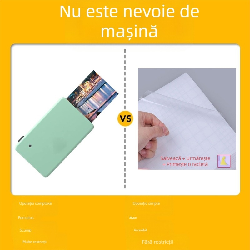 Cel mai bine vândut loc de pe Amazon, fără mașină, autocolant autoadeziv transparent laminat, folie de laminare la rece, autocolant autoadeziv pentru etanșare foto