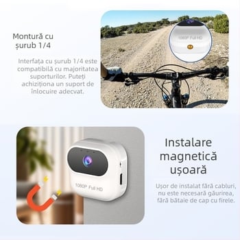 Noua cameră transfrontalieră A8, cameră pentru animale de companie, HD, Wifi, monitorizare, cameră de buzunar pentru ciclism, montată pe cap, din fabrică