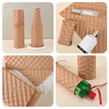 Hârtie cu bule presată, bol din ceramică, sticlă, hârtie tampon față-verso, folie cu bule, ambalaj pentru transport expres, hârtie kraft pentru umplerea cadourilor
