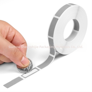 Folie răzuibilă autocolant parolă strat cartelă răzuibilă zgârietură argintie parolă autocolant cartelă răzuibilă 10*30