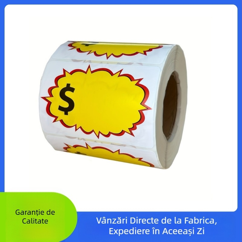 în stoc autocolant preț de vânzare explozii transfrontaliere autocolant autoadeziv vânzări de produse nedorite 2X3 inch