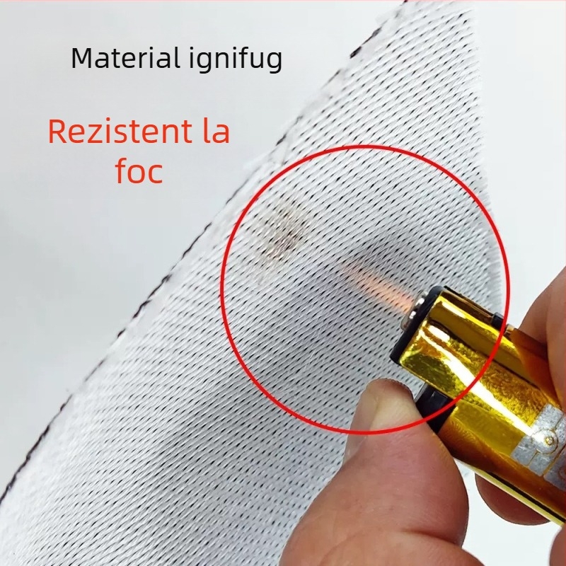 Geantă de depozitare a documentelor impermeabilă și ignifugă transfrontalieră, geantă portabilă multifuncțională, tip acordeon, pentru dosar ignifug