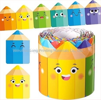 Tablă de avizier ondulată transfrontalieră, bordură cu cretă, creion, autocolant decorativ pentru panou publicitar, autocolant decorativ tip plăcintă