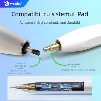 stilou încărcare rapidă creion pentru ipad stilou apple stilou pentru ecran tactil stilou capacitiv magnetic pentru ecran plat stilou ipad
