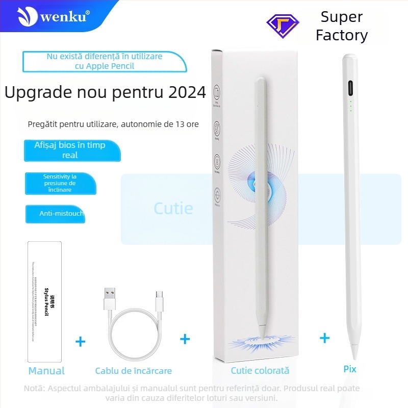 stilou încărcare rapidă creion pentru ipad stilou apple stilou pentru ecran tactil stilou capacitiv magnetic pentru ecran plat stilou ipad