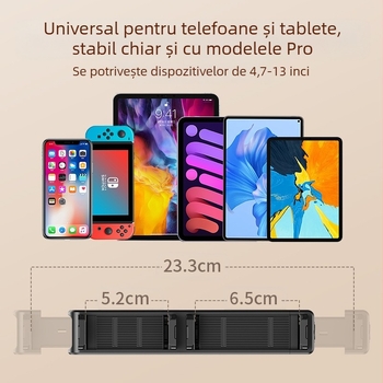 Suport telefon mobil leneș, rotativ, pliabil, din aliaj de aluminiu, pentru filmare live, streaming, suport pentru tabletă, desktop, articol fierbinte transfrontalier