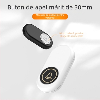 Sonerie electronică inteligentă pentru uz casnic, dispozitiv portabil pentru apeluri wireless pe distanțe lungi, pager pentru bătrâni