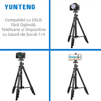 Yunteng 6109 trepied universal micro-single pentru telefon mobil, suport tremolo live pentru cameră foto