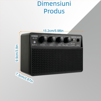 Chitară electrică bas electric difuzor amplificator de sunet 10W portabil mini Bluetooth accesorii audio pentru instrumente