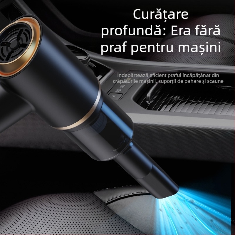 Aspirator auto nou de uz casnic, portabil, mic, wireless, super aspirație, auto, interior, mini aspirator puternic
