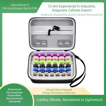 Geantă cosmetică portabilă cu disc U din Eva, potrivită pentru cutia de ambalare a unității SSD Sandisk, geantă Eva pentru șofer