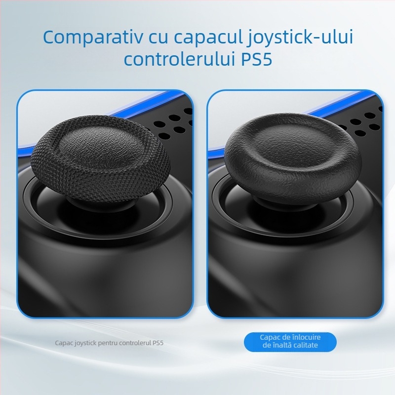 Capac de înlocuire pentru basculant, tip ciupercă, potrivit pentru Sony PS5, valoare bună (IINE), capac de protecție împotriva deteriorării, tip cap de ciupercă