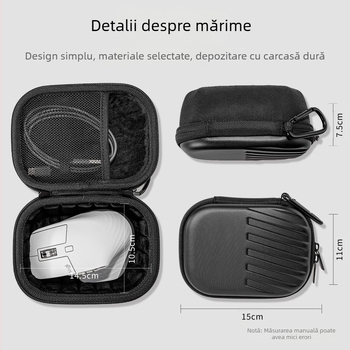 Potrivit pentru carcasa de depozitare pentru mouse-ul wireless Logitech MXMaster3S și carcasa de transport pentru mouse-ul Razer Viper V3Pro