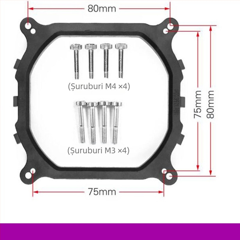 Radiator ventilator computer 115x 1366 2011 suport bază ventilator radiator cataramă AM4