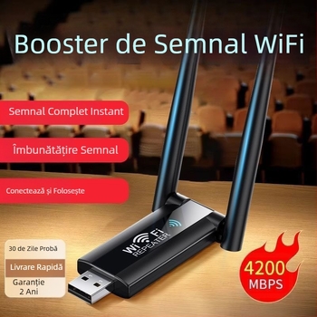 Amplificator de amplificare wireless pentru îmbunătățirea semnalului WiFi, amplificator de extindere a routerului de rețea, convertor și repetor