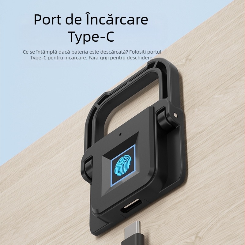 Încuietoare inteligentă cu amprentă pentru sertar, dosar, birou, dulap antifurt, încuietoare pentru dulap, acasă, noptieră, parolă, încuietoare pentru birou