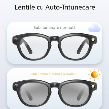 800W HD Anti-Shake Smart Camera Video Bluetooth Ochelari Camera Foto Fotografiere Recunoaștere Traducere Ochelari