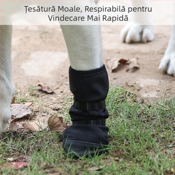 Gheare de câine recuperare postoperatorie pantofi acoperire animale de companie leziuni pantofi confortabili respirabili vindecare accelerată câine pantofi acoperire