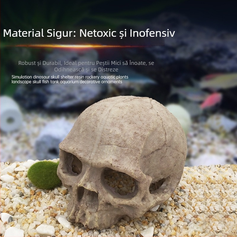 Acvariu ornamente de amenajare a teritoriului scorpion palat paznic păianjen șopârlă șarpe piton craniu oase reproducere evadare casă
