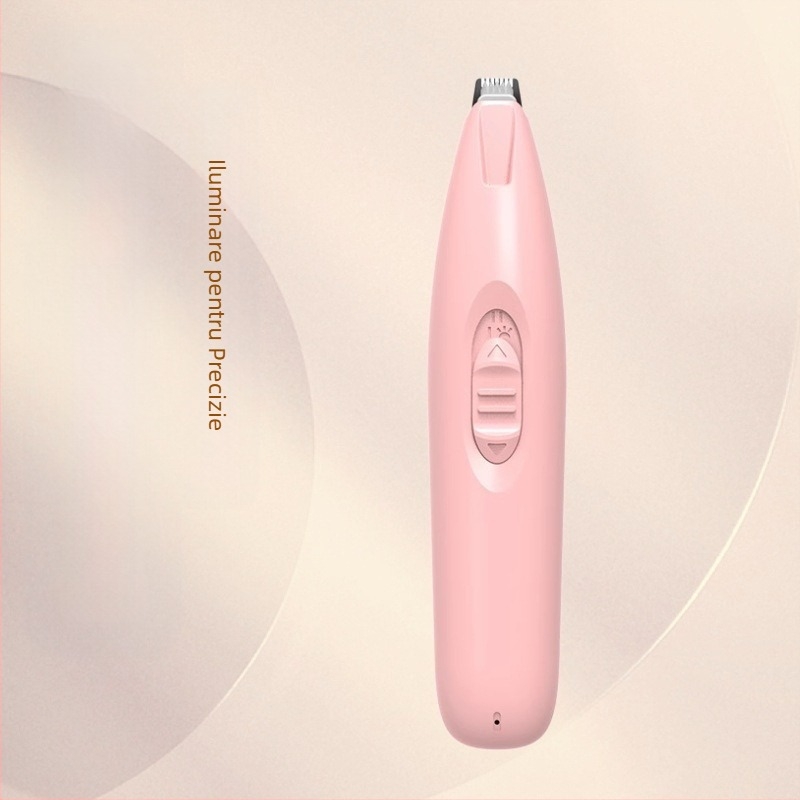 Electric Push Hair Cutter pentru pisică, câine, picior, ras, tăietor de păr, picior, animal de companie, picior, degete, ras, tăietor de păr, tăietor de păr, ureche, mut