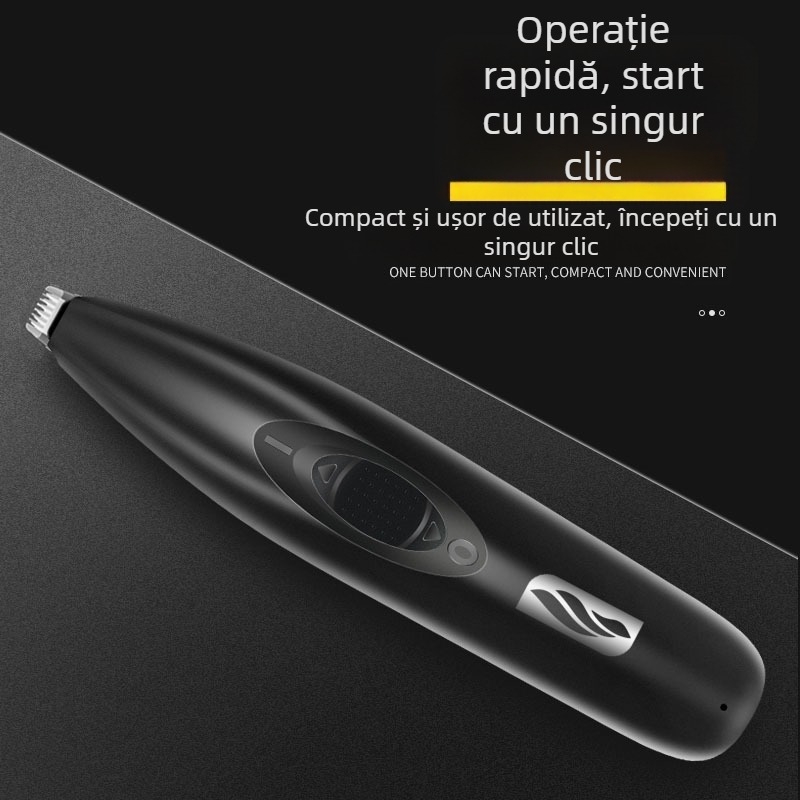 Electric Push Hair Cutter pentru pisică, câine, picior, ras, tăietor de păr, picior, animal de companie, picior, degete, ras, tăietor de păr, tăietor de păr, ureche, mut