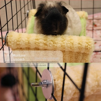 Cuib de hamster, porc olandez, iepure, tunel de evadare, cort de evadare, cuib de patru anotimpuri, universal, canal pentru animale de companie mici, hamac