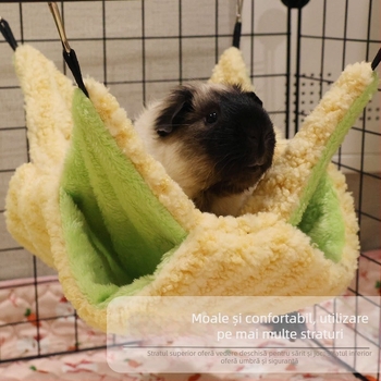 Cuib de hamster, porc olandez, iepure, tunel de evadare, cort de evadare, cuib de patru anotimpuri, universal, canal pentru animale de companie mici, hamac