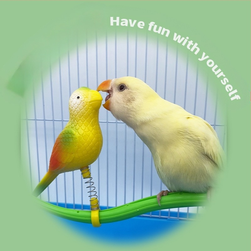 Papagal pasăre jucărie mestecare plictiseală relief pasăre jucărie negru Phoenix bujor stand pol pasăre colivie consumabile papagal pasăre jucărie set