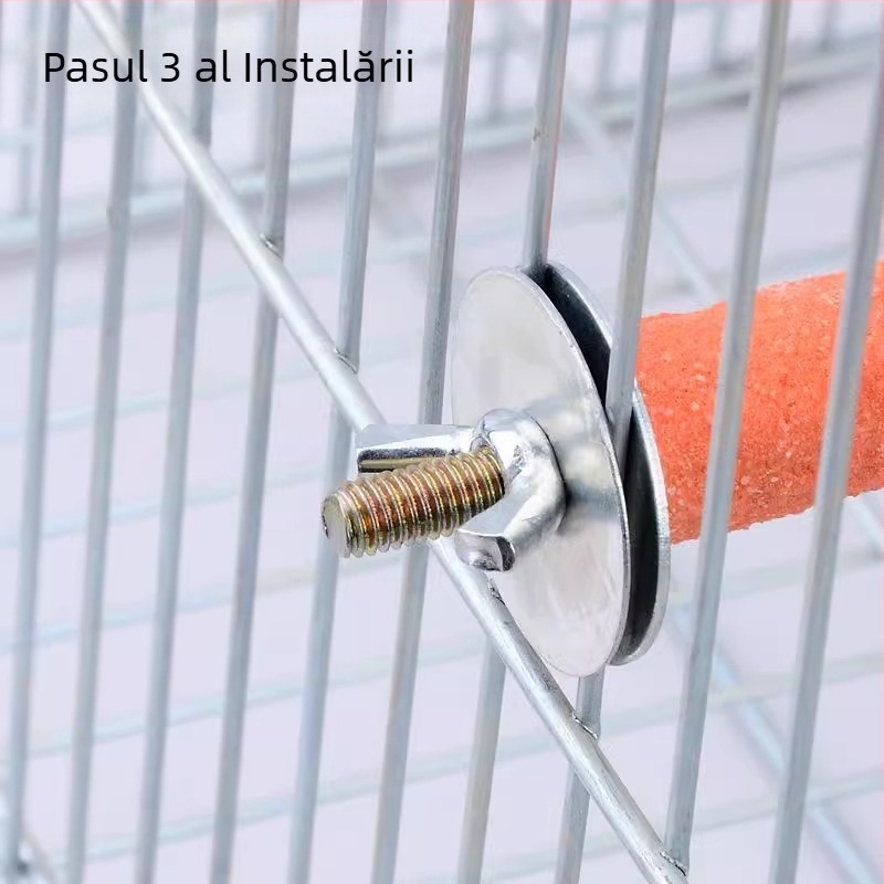 Băț de șlefuit cu gheare de papagal, suport pentru păsări de șlefuit, suport pentru băț, piatră de șlefuit pentru gură și dinți în formă de piele de tigru, bujor negru Phoenix, jucării și accesorii