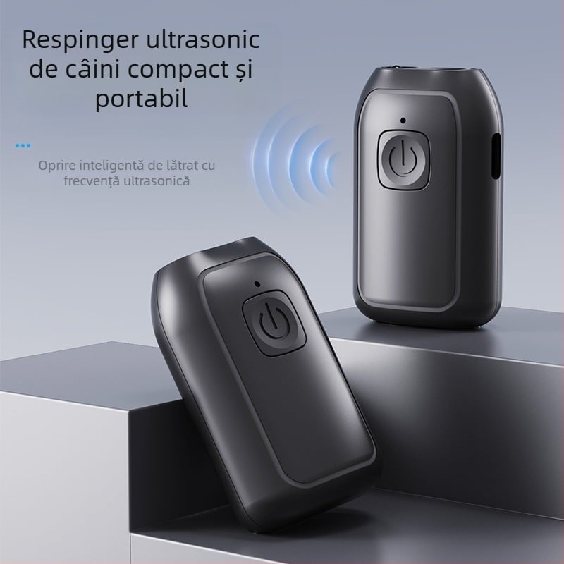 Nou mini dispozitiv de dresaj cu ultrasunete pentru câini, inteligent, portabil, pentru autoapărare în aer liber, reîncărcabil, de mare putere