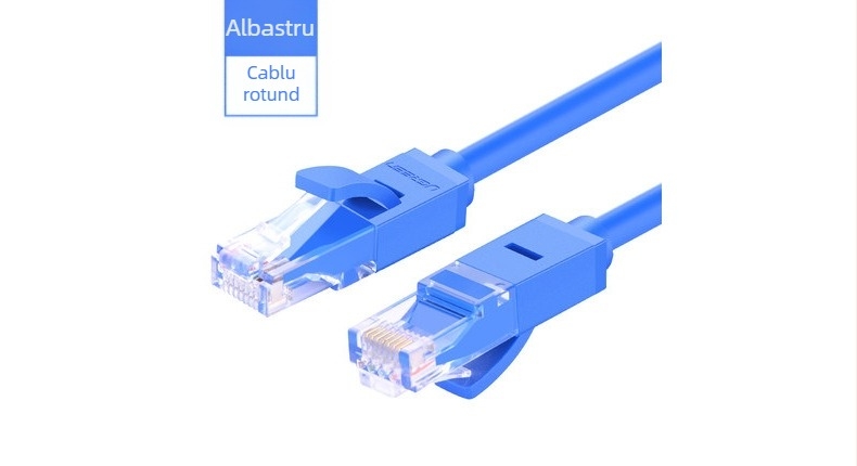 Cablu de rețea categoria 6 Gigabit cu perechi răsucite cu opt fire, cablu de conectare la computer de înaltă calitate Nw102 Jumper