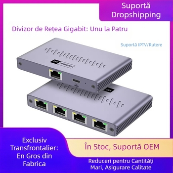 Splitter de cablu de rețea Gigabit, Splitter de rețea Gigabit, Router pentru computer și TV