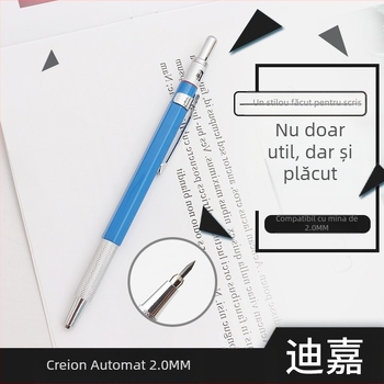 Producătorii furnizează creion mobil de 2,0 mm cu miez continuu, stilou automat pentru desenarea liniilor de benzi desenate, creion automat