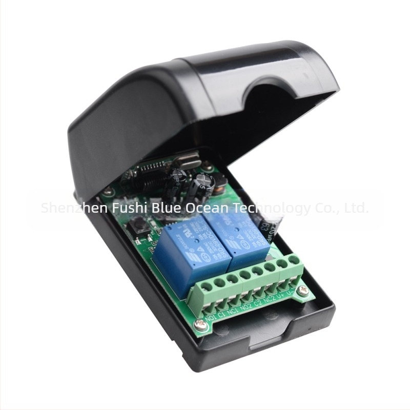 Comutator motor multifuncțional inteligent cu 2 căi DC12V-48V, barieră, lămpi de garaj, modificare auto, RK02E Metal