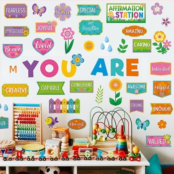 Autocolante de perete pentru clasă de vară, autoadezive din PVC, pentru decorarea peretelui din sala de clasă, pentru începutul sezonului școlar