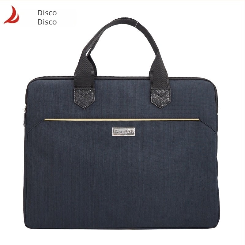 Geantă Deshigao 5183 Oxford din pânză cu lanț dublu, multifuncțională, impermeabilă, pentru depozitarea fișierelor, servietă en-gros